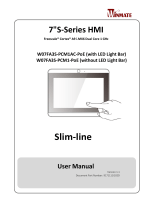 Winmate W07FA3S-PCM1-PoE Manuel utilisateur