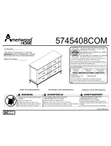 Ameriwood Home 5745408COM Manuel utilisateur