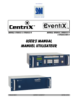 Analog way CentriX CTX8022-D Manuel utilisateur