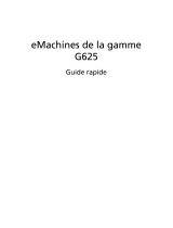 eMachines G625 Series Quick Manual