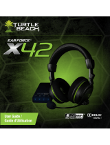 Turtle Beach Ear Force X42 Manuel utilisateur