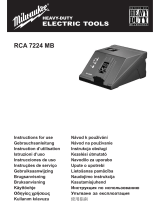 Milwaukee RCA 7224 MB Instructions For Use Manual