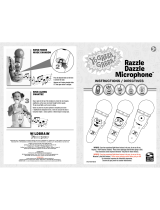 Spin Master Razzle Dazzle Microphone T24324-0001-NBL-R0 User Instructions