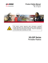 Harris XG-25P Series Product Safety Manual