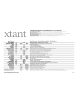 Xtant A1244 - TECHNICAL DATA REPORT Fiche technique