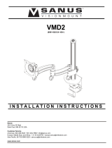 Sanus VMD2 Installation Instructions Manual