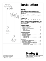 Bradley S19-210 Guide d'installation