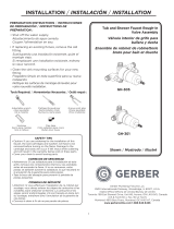 Gerber GH-305 Guide d'installation
