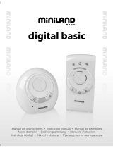 Miniland Baby Digital Basic 89063 Manuel utilisateur