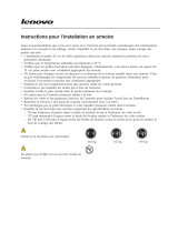 Lenovo ThinkServer RD240 Instructions Pour L’installation En Armoire