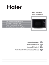 Haier HSA-2280MG Instructions For Use Manual