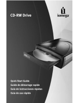 Iomega CD-RW DRIVE Guide de démarrage rapide