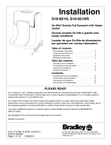 Bradley S19-921H Guide d'installation