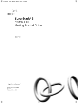 3com SuperStack 3 4300 Getting Started Manual