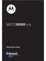Motorola EQ5 - MOTOROKR™ Guide de démarrage rapide