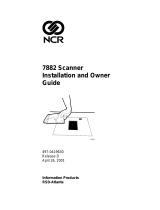 NCR 7882 Installation and Owner's Manual