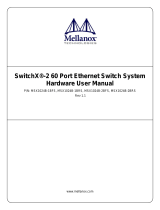 Mellanox Technologies SwitchX-2 MSX1024B-1BFS Manuel utilisateur