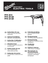 Milwaukee PFH 24 QE Instructions For Use Manual