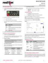 red lion RAM-6021 Guide de démarrage rapide