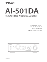 TEAC AI-501DA Le manuel du propriétaire