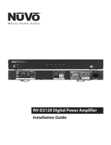 Nuvo NV-D2120 Guide d'installation