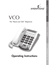 Ameriphone VCO Operating Instructions Manual