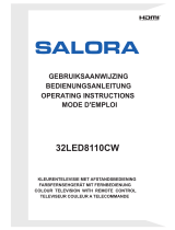 Salora 32LED8110CW Operating Instructions Manual