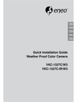Eneo VKC-1327C-IRW3 Quick Installation Manual