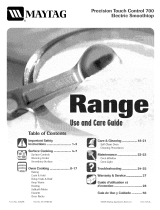 Maytag MER5775RAB - Ceramic Range Mode d'emploi