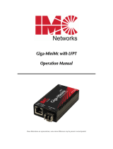 IMC Networks Giga-MiniMc LFPT Mode d'emploi