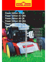 Wolf Garten Power Edition 42 QR Le manuel du propriétaire