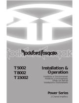 Rockford Fosgate Power Elite T15002 Le manuel du propriétaire