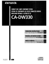 Aiwa CA-DW330 Operating Instructions Manual