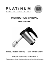 Platinum HM888 Manuel utilisateur