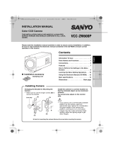 Sanyo VCC-ZM600P Guide d'installation