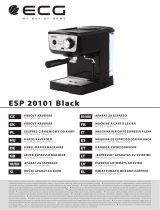 ECG ESP 20101 Black Manuel utilisateur
