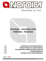 La Nordica Ceramic glass top kit for the Vicenza Evo kitchen Le manuel du propriétaire