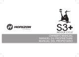 Horizon Fitness Horizon S3+ Le manuel du propriétaire