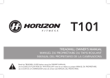 Horizon Fitness T101 Mode d'emploi