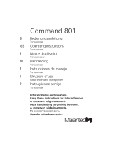 Marantec Command 801 Le manuel du propriétaire