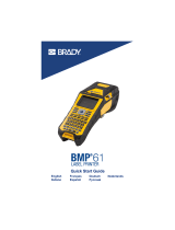 Brady BMP 61 Guide de démarrage rapide