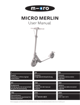 Micro Micro Merlin frein tambour Manuel utilisateur