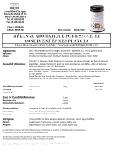 Quai Sud plancha poivron persil ail piment Product information