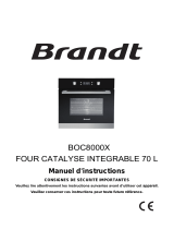 Brandt BOC8000X Le manuel du propriétaire
