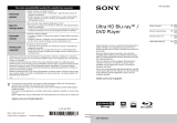 Sony UBP-X800M2 Le manuel du propriétaire