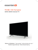 ESSENTIELB 32HD-A6000 Android TV Le manuel du propriétaire