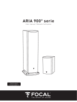Focal ARIA SR900 NOIR MAT Le manuel du propriétaire