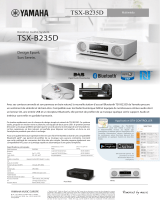 Yamaha TSX-B 235D blanc Product information