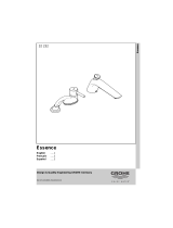 GROHE 36329000 Guide d'installation