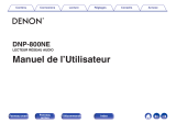 Denon Passerelle Réseau DNP800 - Argent Le manuel du propriétaire